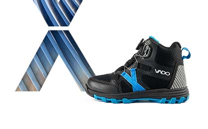 VADO HIKER Mid Schwarz/ Blau