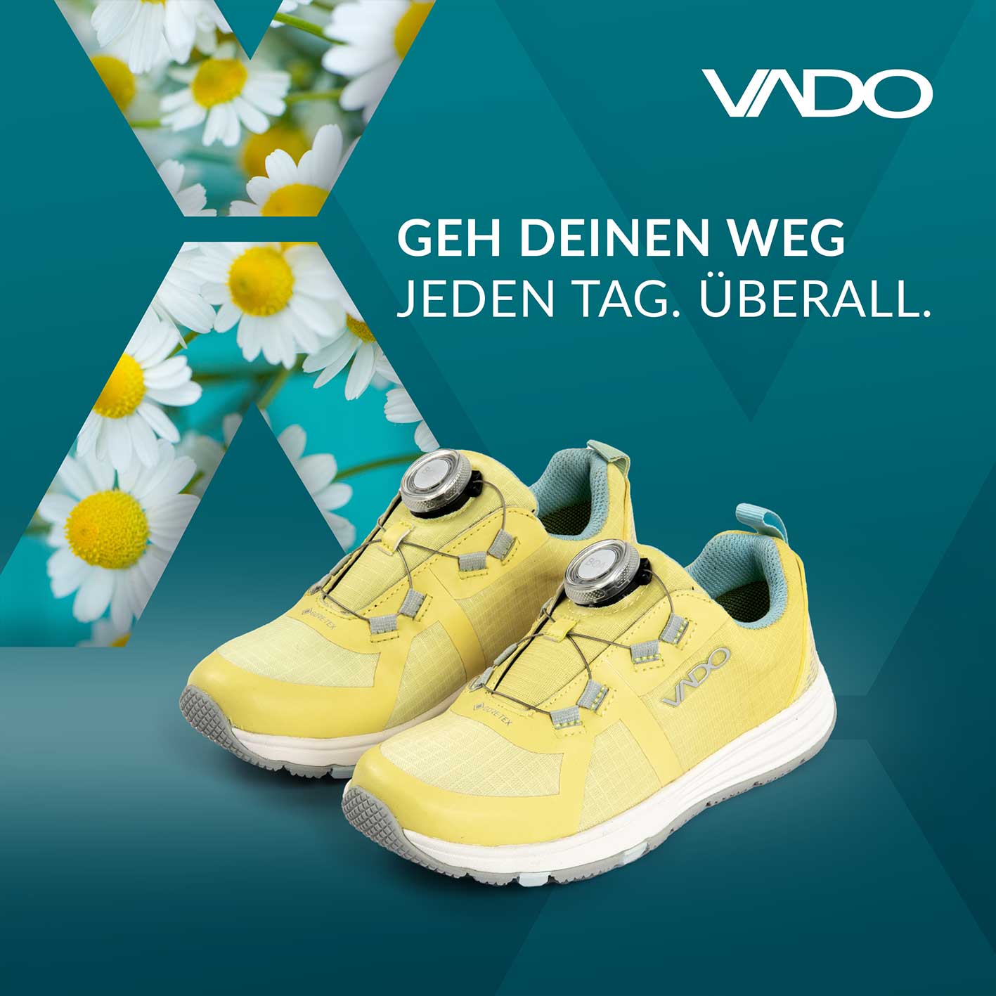 VADO Mädchenschuh FRESH BOA GTX - lemon