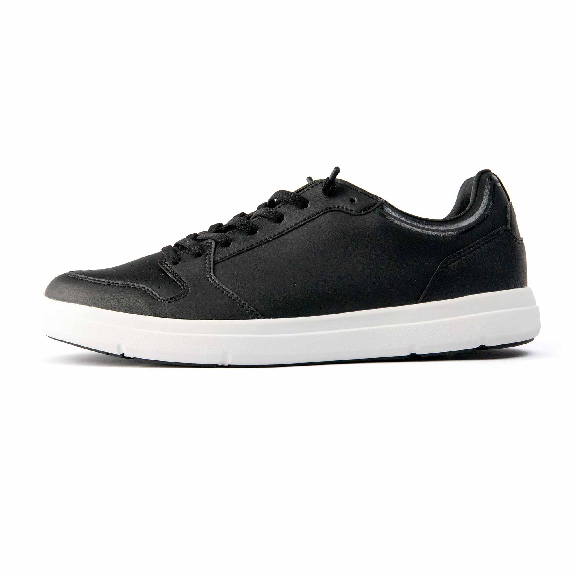 Sneaker COURT V Black Herren Komfort by VADO - Seitenansicht