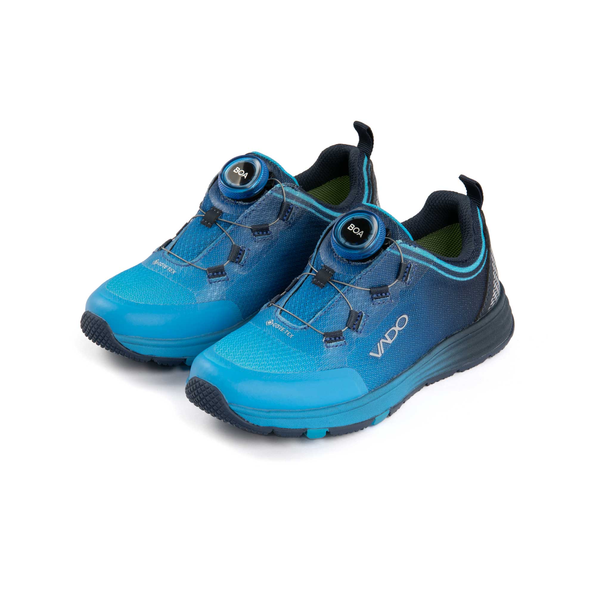 VADO Kinder Sneaker FADE BOA-Verschluss Gore-Tex - neon aqua