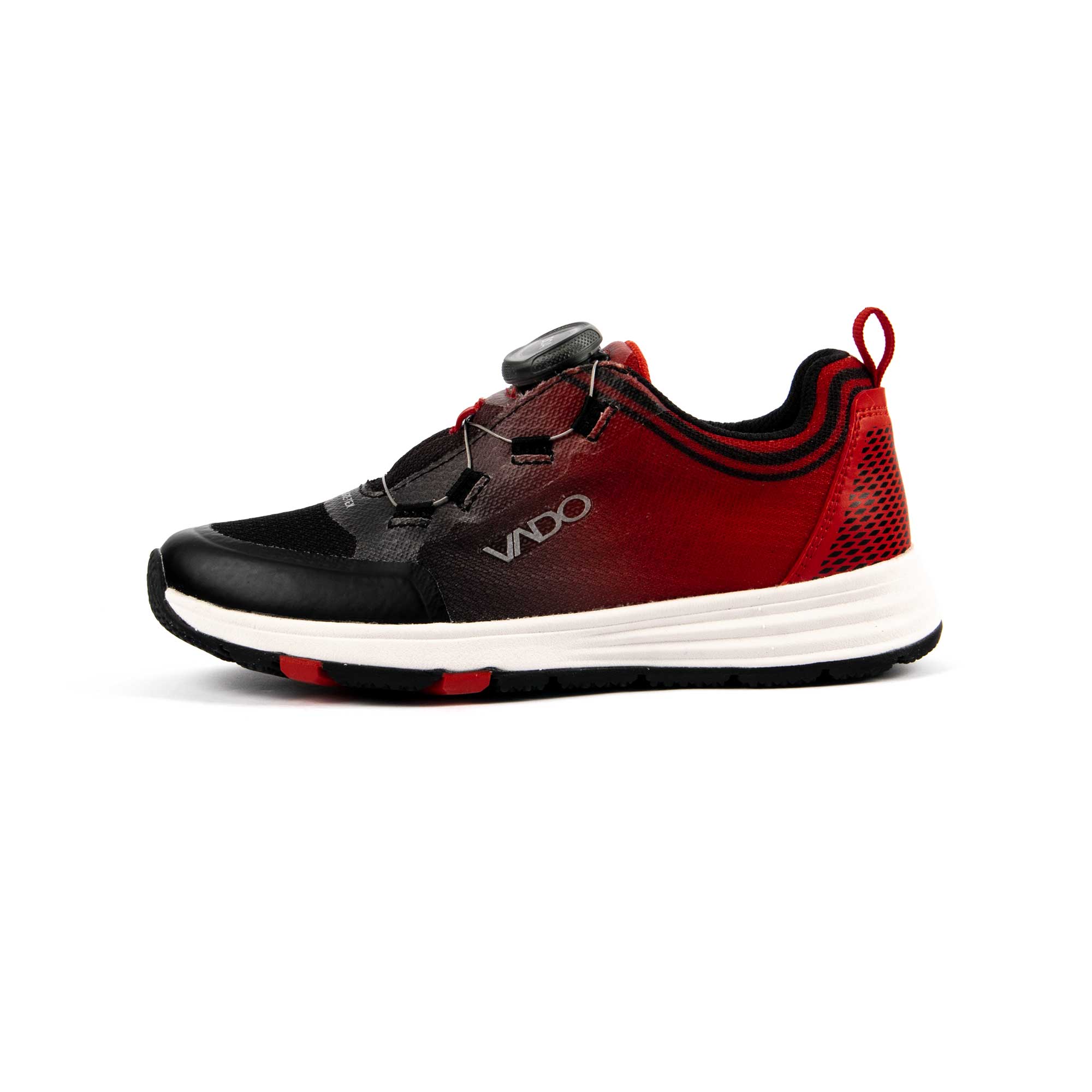 VADO Kinder Sneaker FADE LO BOA GTX - schwarz / rot