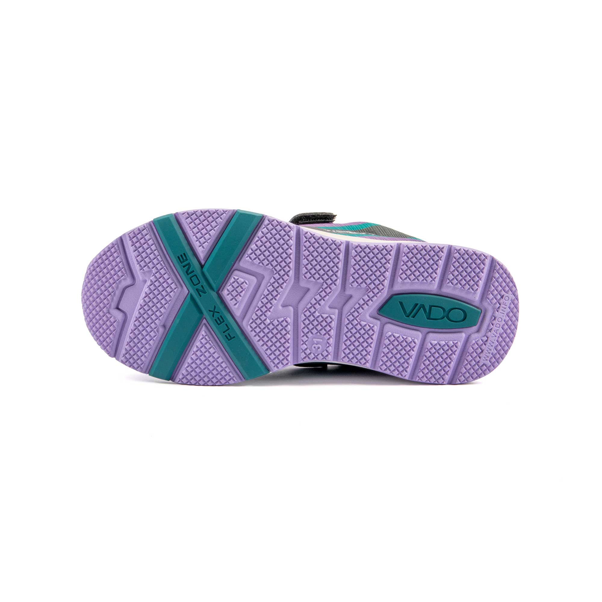 VADO Kinderschuh EVO Lo Elastic Goretex - lavender